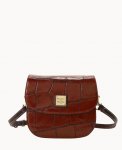 Dooney Denison Saddle Bag Cognac ID-4bxhi3Ju