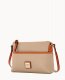 Dooney Pebble Grain Ginger Crossbody Taupe ID-vBowPT1D