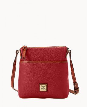 Dooney Pebble Grain Small Everyday Crossbody Red ID-0roZzXdU