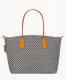 Dooney Roberta Pieri Tatami Fun Large Robertina Tote Pumpkin ID-zdvp22Jd