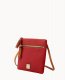 Dooney Pebble Grain Double Zip Tassel Crossbody Red ID-hc4YcQBl