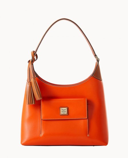 Dooney Wexford Leather Small Hobo Clementine ID-DN6pxeu0 - Click Image to Close