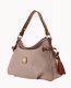 Dooney Pebble Grain Hobo Taupe ID-hLDWK51I