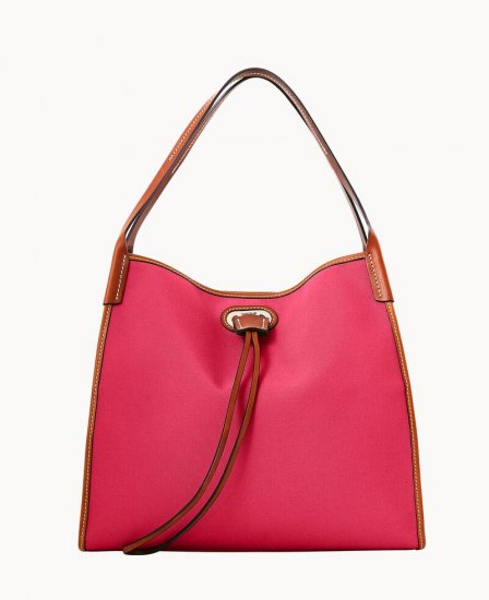 Dooney Oncour Cabriolet Full Up Hot Pink ID-gmIeBRQI - Click Image to Close