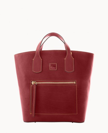 Dooney Florentine Darla Shopper Bordeaux ID-wPKJ8k5n - Click Image to Close