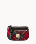 Dooney Tartan Small Coin Case Red ID-phyU3M2L