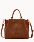 Dooney Florentine Brenna Chestnut ID-fVbXDvdn