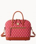 Dooney MLB Red Sox Domed Zip Satchel RED SOX ID-l6a1kqEE