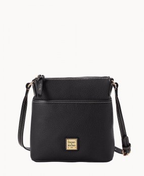 Dooney Pebble Grain Small Everyday Crossbody Black Black ID-Ys11dKFw