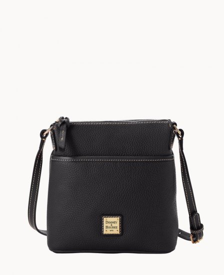 Dooney Pebble Grain Small Everyday Crossbody Black Black ID-Ys11dKFw - Click Image to Close