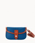 Dooney Oncour Elba Flap Wristlet Blue ID-UuqBQ1Os