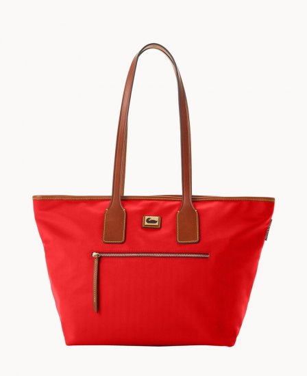 Dooney Wayfarer Tote Red ID-hWSxkICo - Click Image to Close