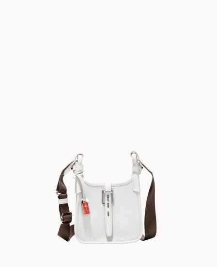 Dooney Henrys Mini Crossbody White ID-AnzEFLHS - Click Image to Close