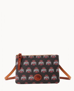 Dooney Collegiate Ohio State Top Zip Crossbody Ohio State ID-4KCbIl06