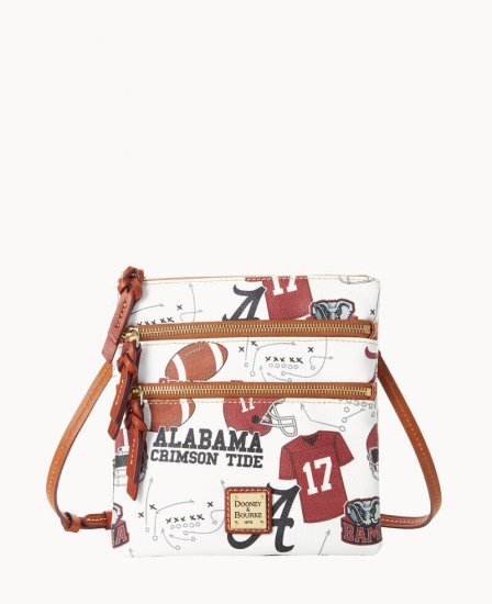 Dooney Collegiate Alabama N S Triple Zip Crossbody U OF ALABAMA ID-2c8gbAFu - Click Image to Close