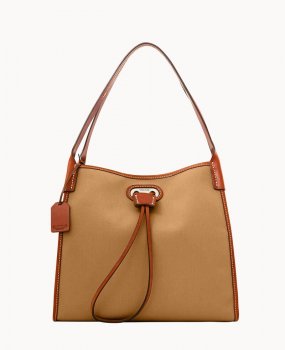 Dooney Oncour Cabriolet Small Full Up Tan ID-ocITIjp9