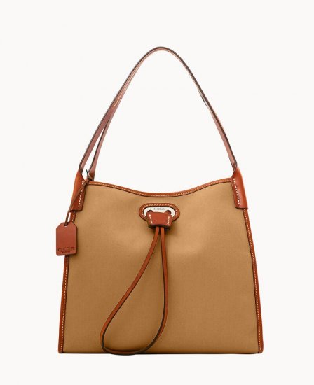 Dooney Oncour Cabriolet Small Full Up Tan ID-ocITIjp9 - Click Image to Close