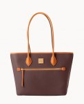 Dooney Wexford Leather Tote Brown ID-n5X8z53j