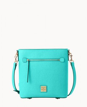 Dooney Saffiano Zip Crossbody Mint ID-0ZahSs5w