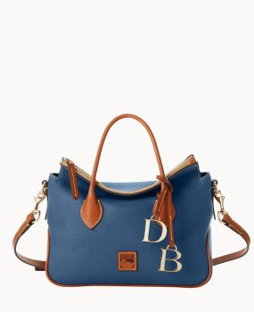 Dooney Pebble Grain Satchel Jeans ID-4jLlHQJ4