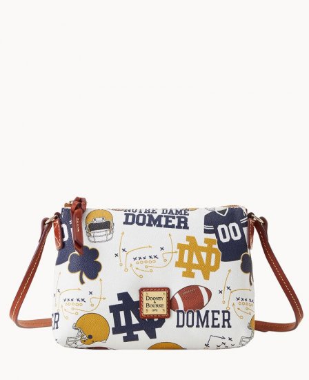 Dooney Collegiate University of Notre Dame Crossbody Pouchette NOTRE DAME ID-w3P0iWKa - Click Image to Close