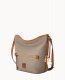 Dooney Pebble Grain Zip Sac Taupe ID-DQFLxemP