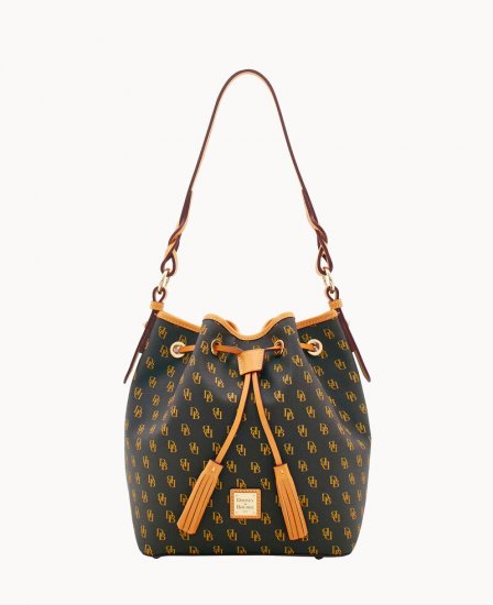 Dooney Blakely Tasha Drawstring Brown Tmoro ID-dRYlCbz5 - Click Image to Close