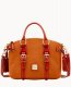 Dooney Pebble Grain Bristol Satchel Caramel ID-mOfGv0OS