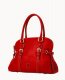 Dooney Florentine Domed Buckle Satchel Red ID-ocRnSmYz