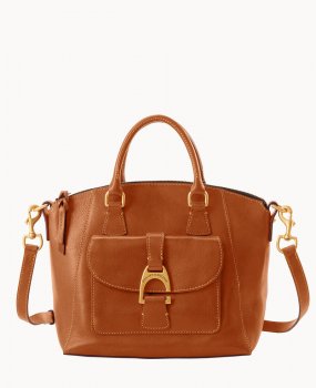 Dooney Florentine Naomi Satchel Natural ID-0SLV8Sa4