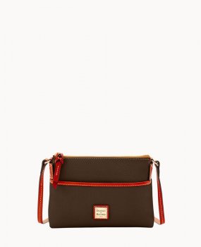 Dooney Pebble Grain Ginger Crossbody Brown Tmoro ID-tLZ2X0sb