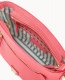 Dooney Saffiano Small Zip Crossbody Bubble Gum ID-UYkyAdzc