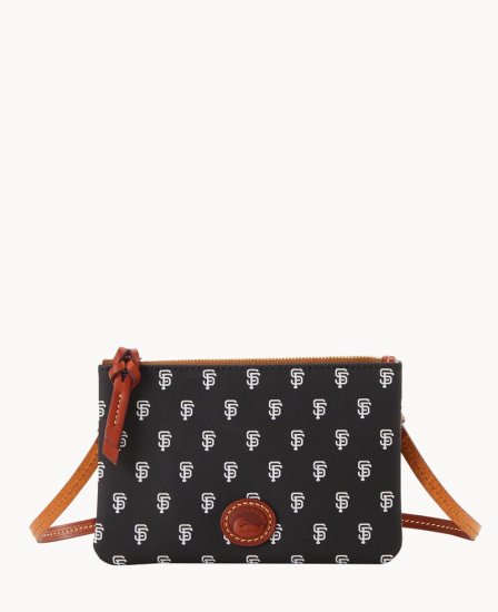 Dooney MLB Giants Top Zip Crossbody Giants ID-DvayVABi - Click Image to Close