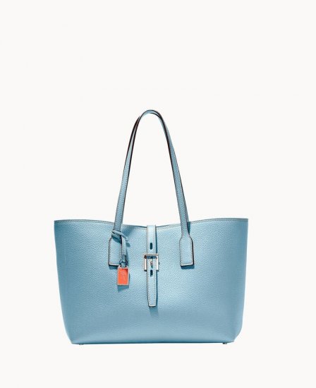 Dooney Henrys Large Tote Turquoise ID-c1GFcche - Click Image to Close