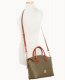 Dooney Pebble Grain Domed Satchel Olive ID-dtU1pg2o