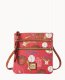 Dooney MLB Cardinals N S Triple Zip Crossbody Cardinals ID-P91Bn8WU