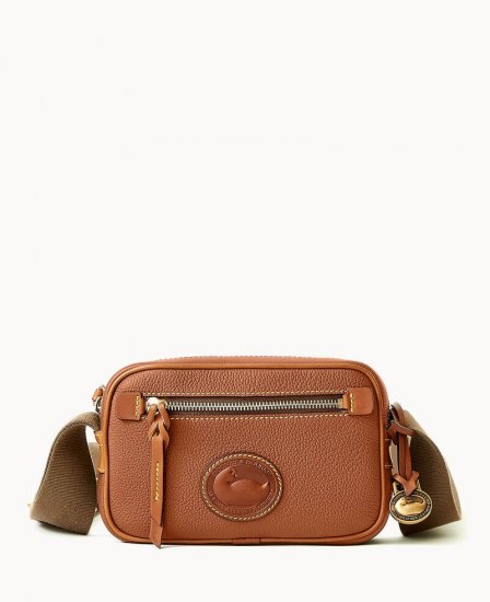 Dooney All Weather Leather 3.0 Camera Crossbody 20 Caramel ID-iiKt45Sm - Click Image to Close