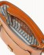 Dooney Saffiano Small Zip Crossbody Natural ID-0Gyc9nm1