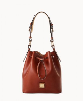 Dooney Belmar Drawstring 25 Tan ID-IKcijhpL