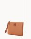 Dooney Pebble Grain Large Wristlet Caramel ID-3VTYnOKF