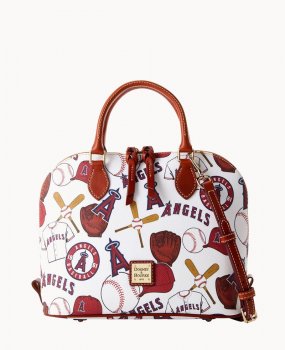 Dooney MLB Angels Zip Zip Satchel ANGELS ID-UDbjUuBF