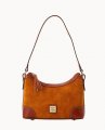 Dooney Suede Shoulder Bag Honey ID-vAoaRJ3n