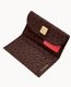 Dooney Ostrich Continental Clutch Brown Tmoro ID-yAHsvQuT