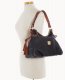 Dooney Pebble Grain Hobo Black ID-ax24jwLW