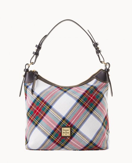 Dooney Tartan Large Erica White ID-BZFR6s2s - Click Image to Close