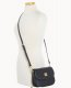 Dooney Pebble Grain Saddle Bag Black Black ID-NNFxefQs