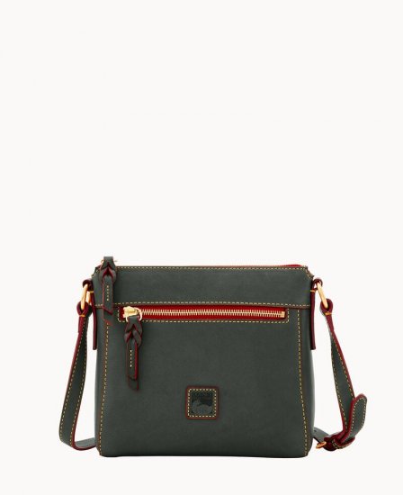 Dooney Florentine Allison Crossbody Ivy ID-DxOCrQBC - Click Image to Close