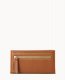 Dooney Pebble Grain Continental Clutch Caramel ID-srTTyRqL