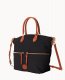 Dooney Nylon Large Pocket Satchel Black ID-PXQOXiMw