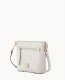 Dooney Saffiano Small Zip Crossbody Ecru ID-b5Su7m2P